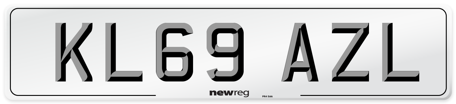 KL69 AZL Number Plate from New Reg